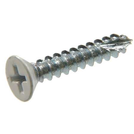 The Hillman Group The Hillman Group 1489 16 x 1-1//4 in Stubby Pan Slotted A Sheet Metal Screws 12-Pack